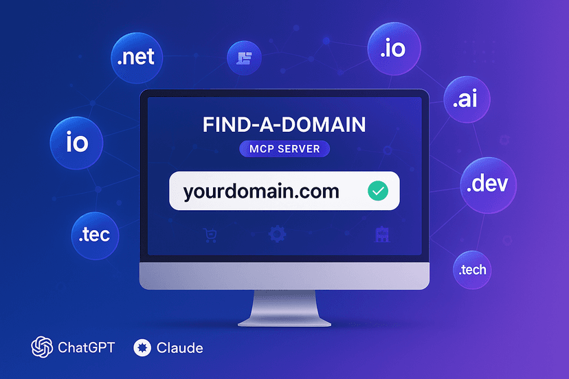 Find-A-Domain hero image