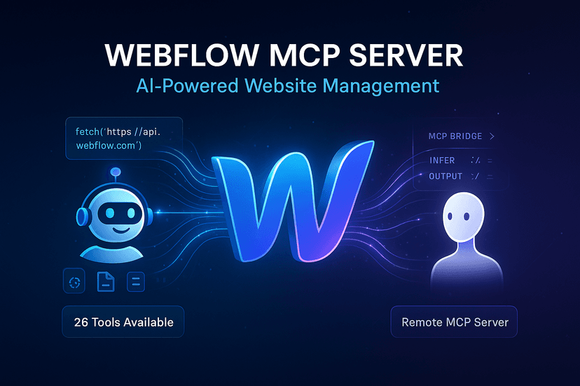 Webflow hero image